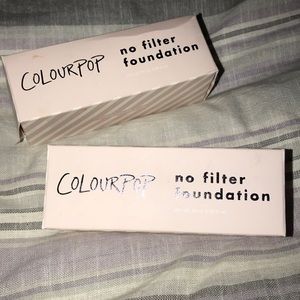 Colourpop no filter foundation